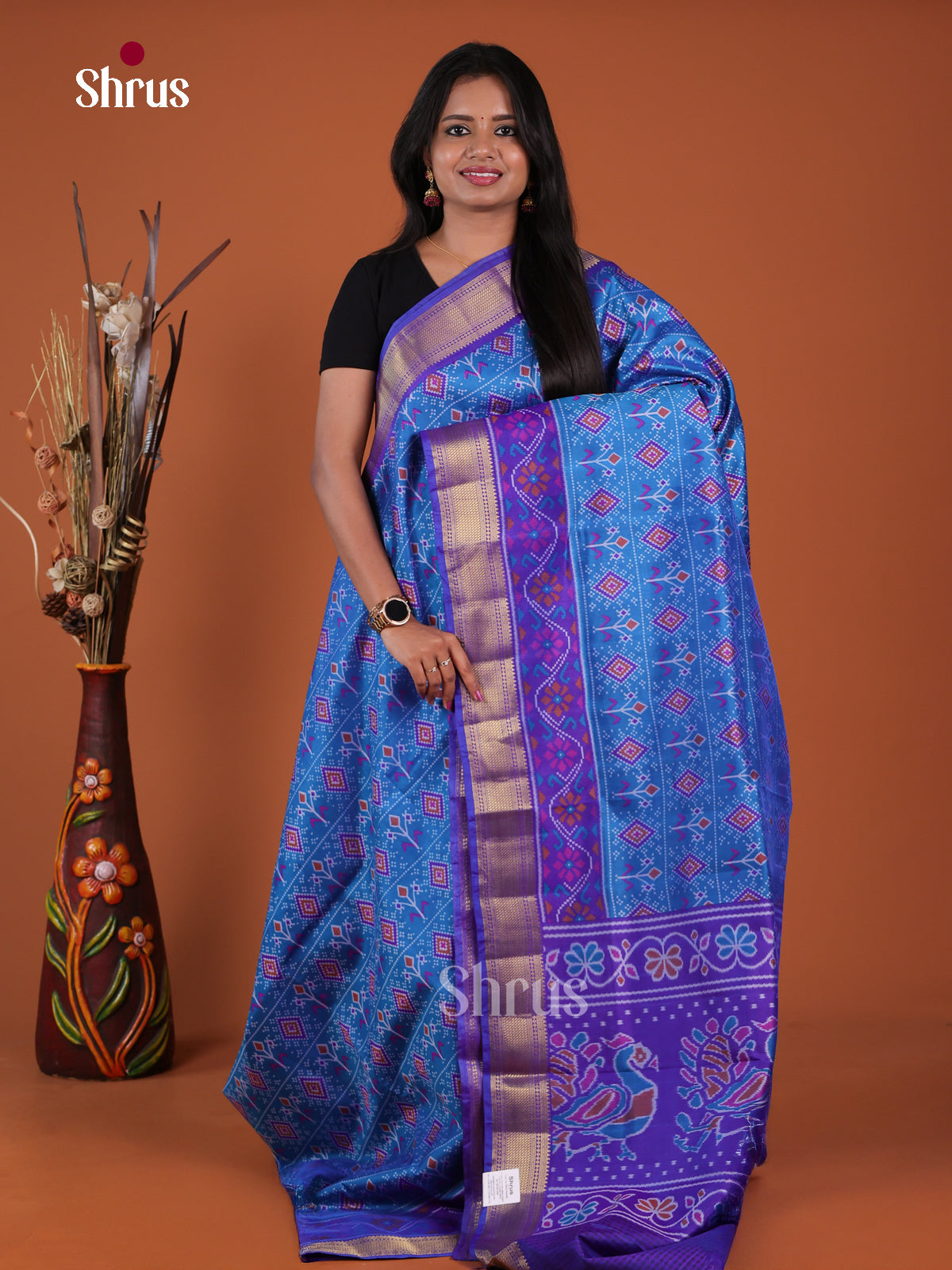 Semi Patola Saree - EH04027