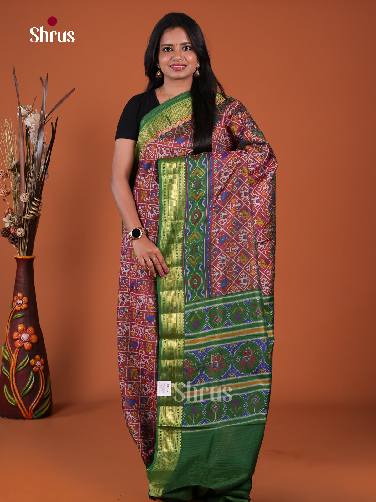 Semi Patola Saree - EH04029