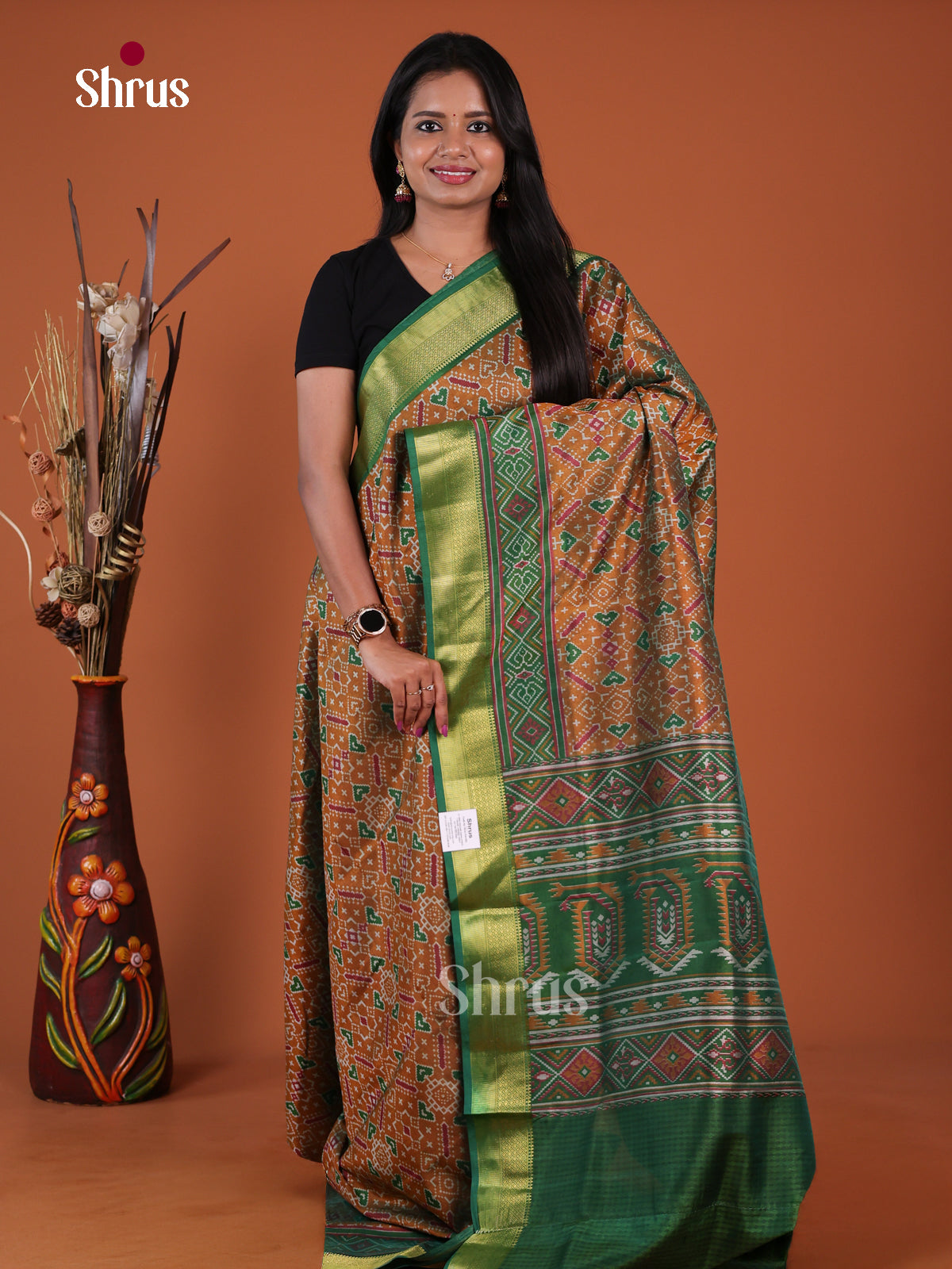 Semi Patola Saree - EH04030