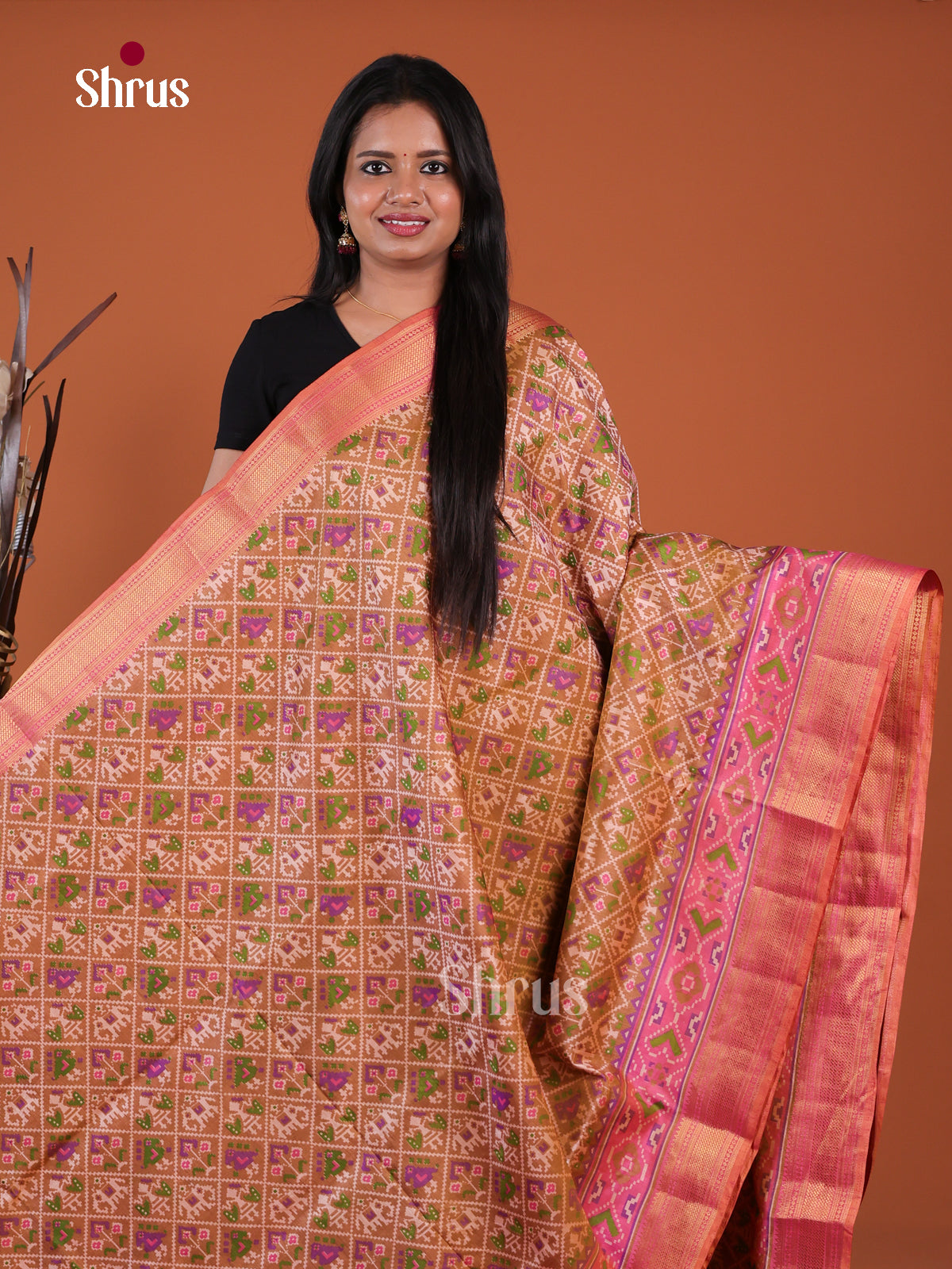 Semi Patola Saree - EH04031