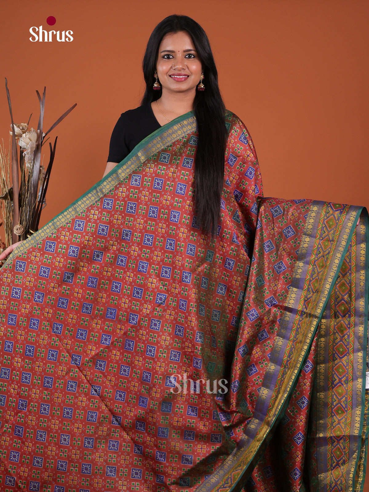 Semi Patola Saree - EH04033