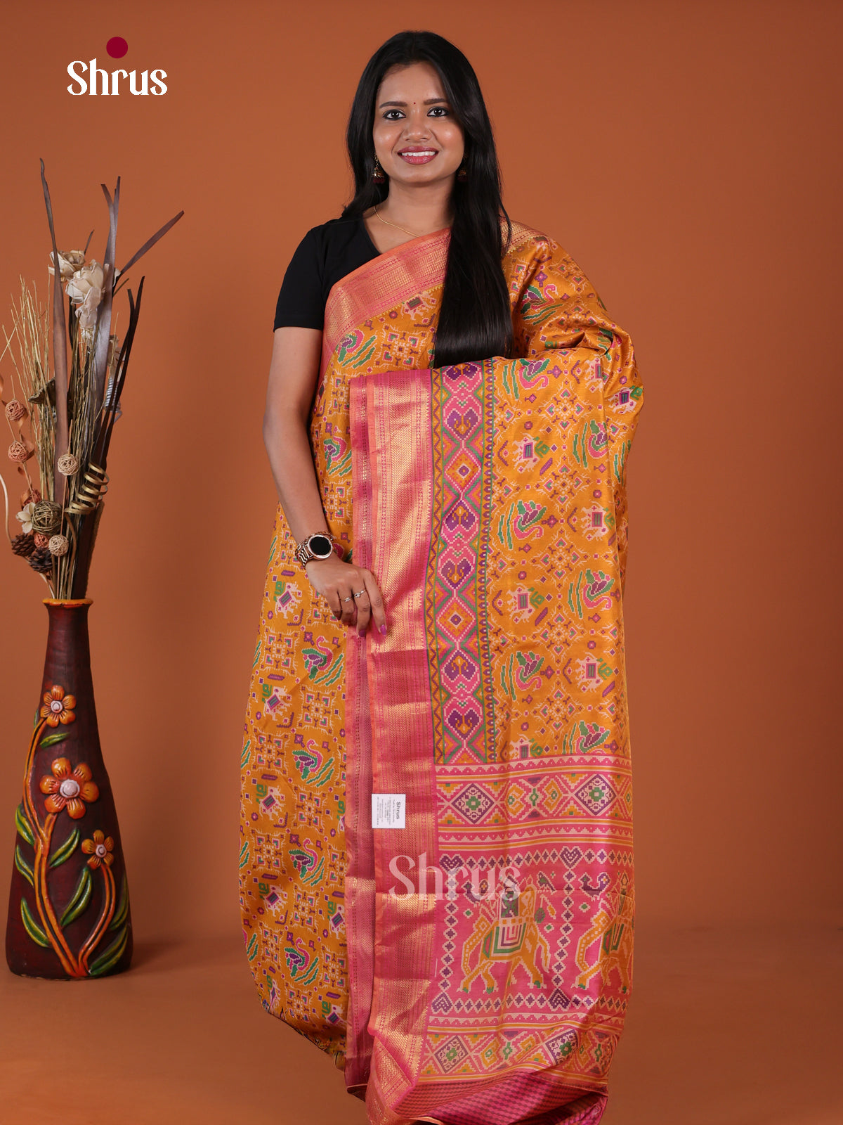 Semi Patola Saree - EH04035