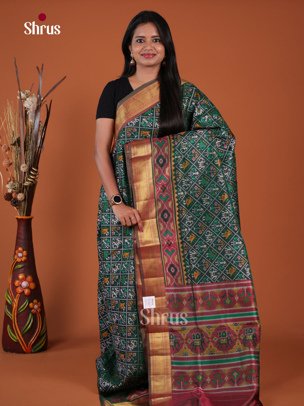 Semi Patola Saree - EH04038