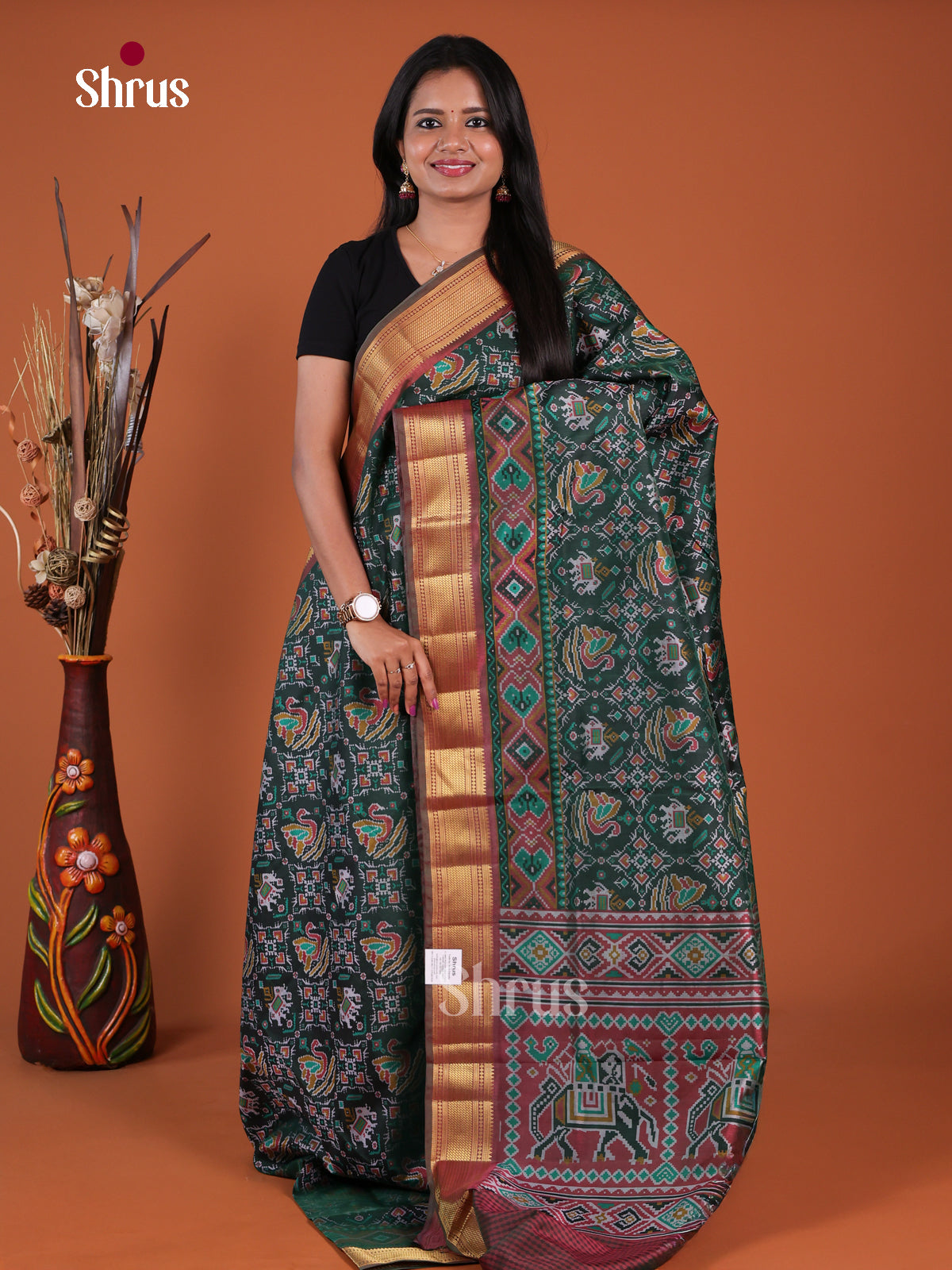Semi Patola Saree - EH04041