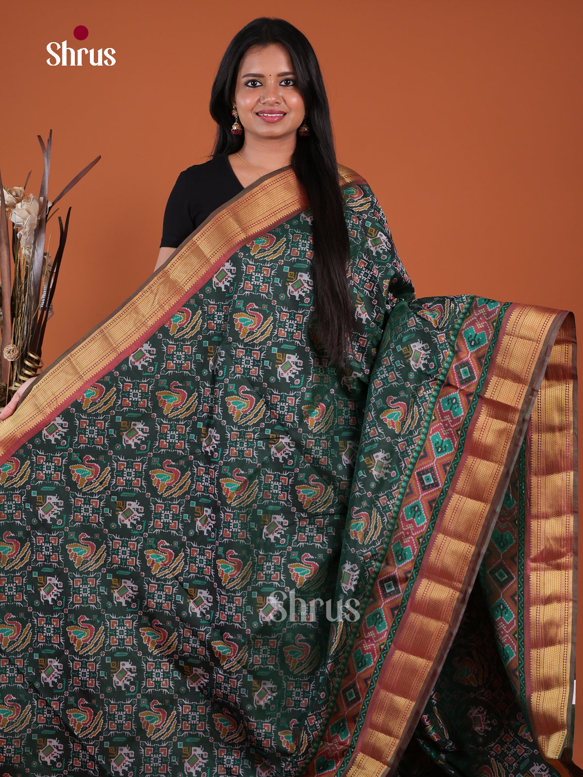 Semi Patola Saree - EH04041