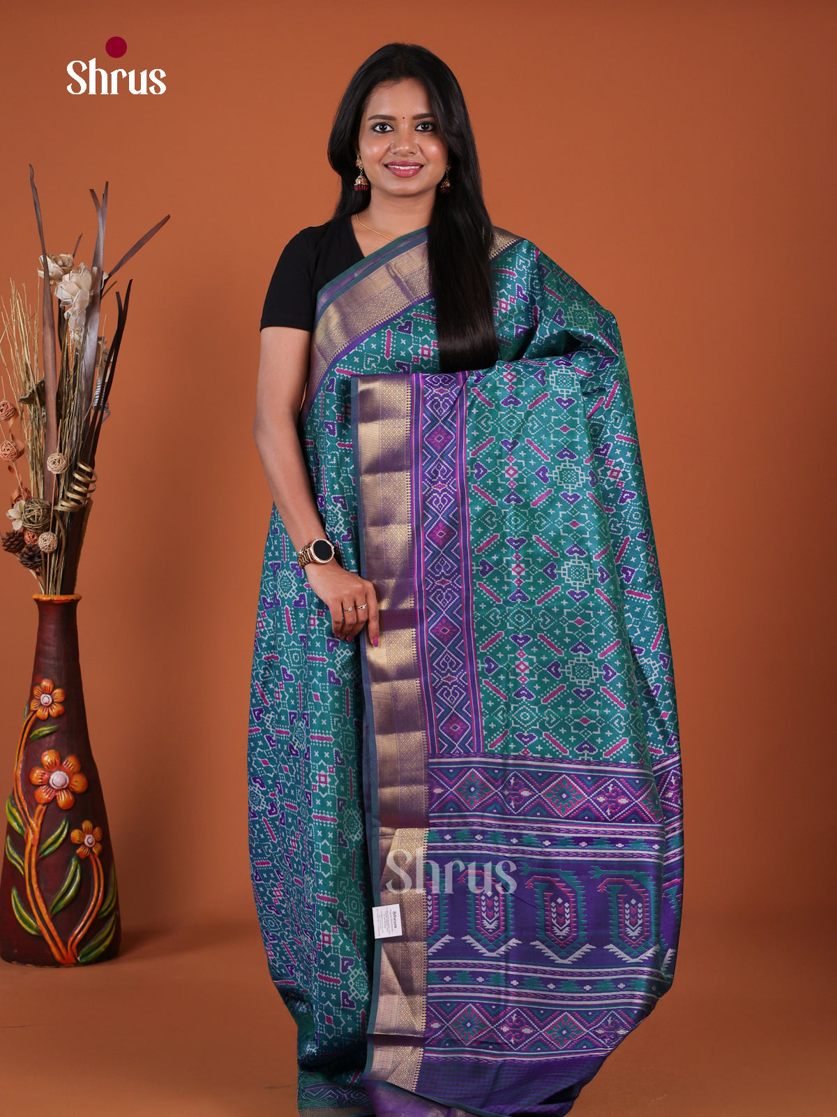 Semi Patola Saree - EH04042