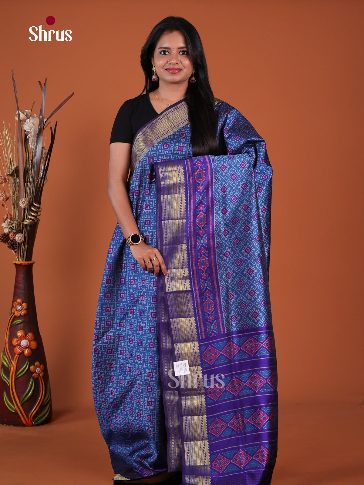 Semi Patola Saree - EH04043