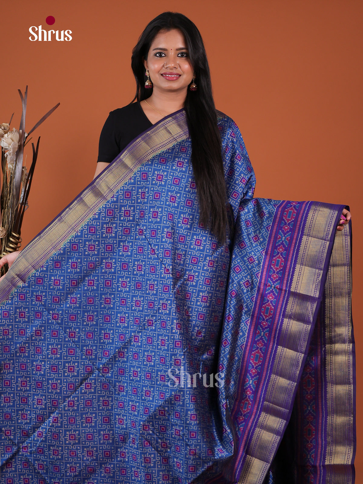 Semi Patola Saree - EH04043