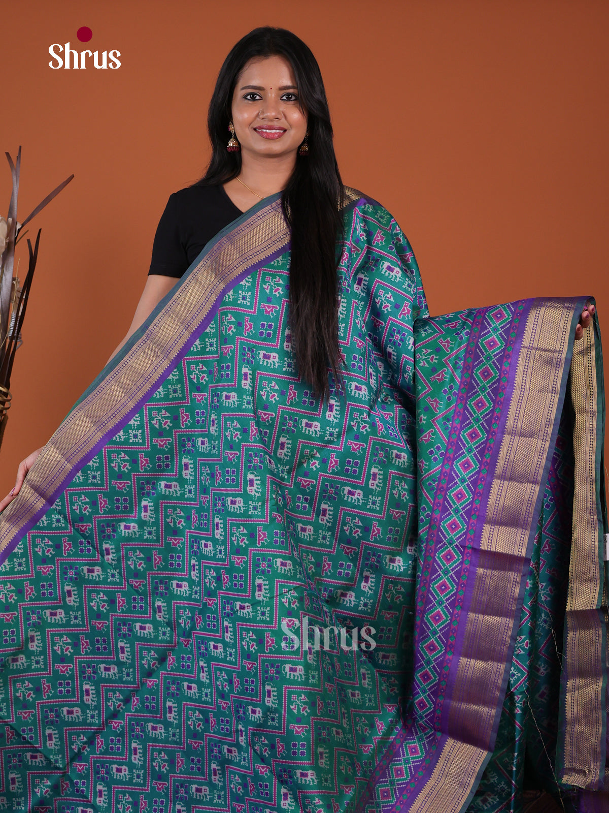 Semi Patola Saree - EH04046