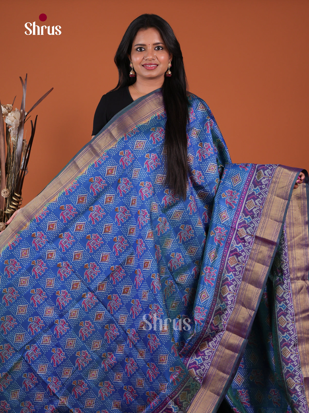 Semi Patola Saree - EH04047
