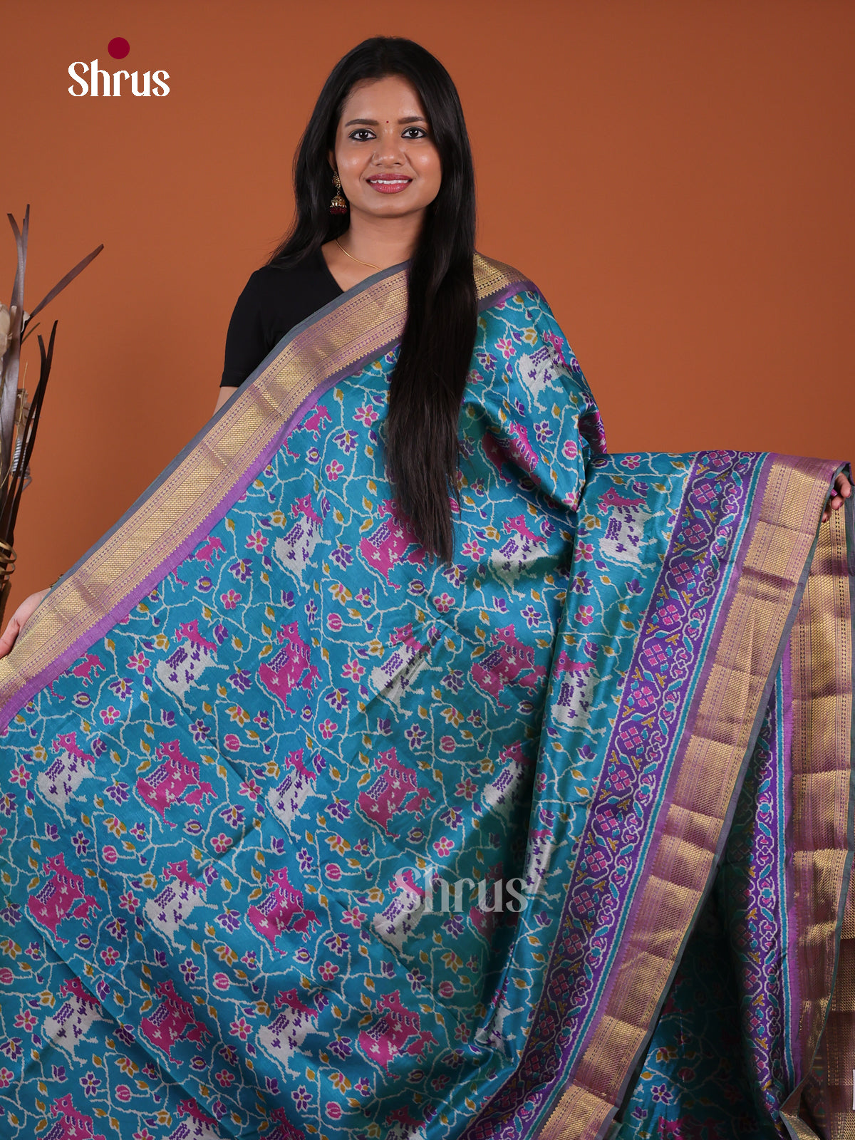 Semi Patola Saree - EH04049