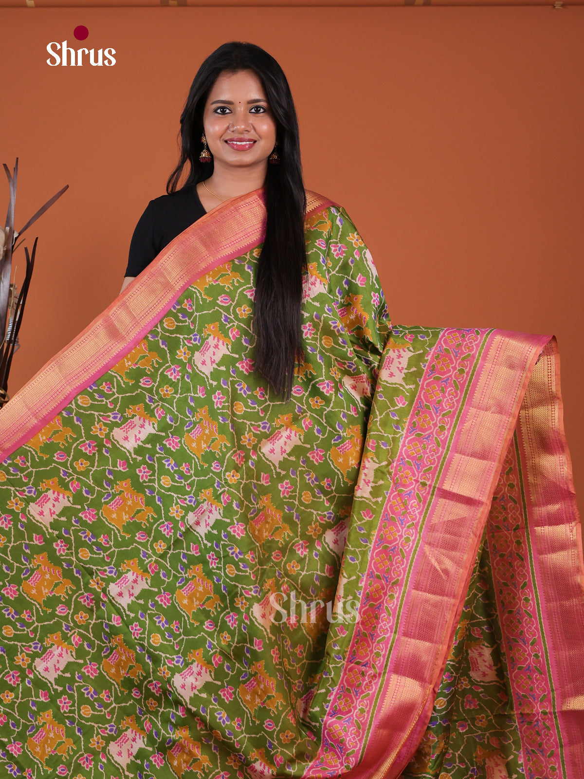 Semi Patola Saree - EH04053