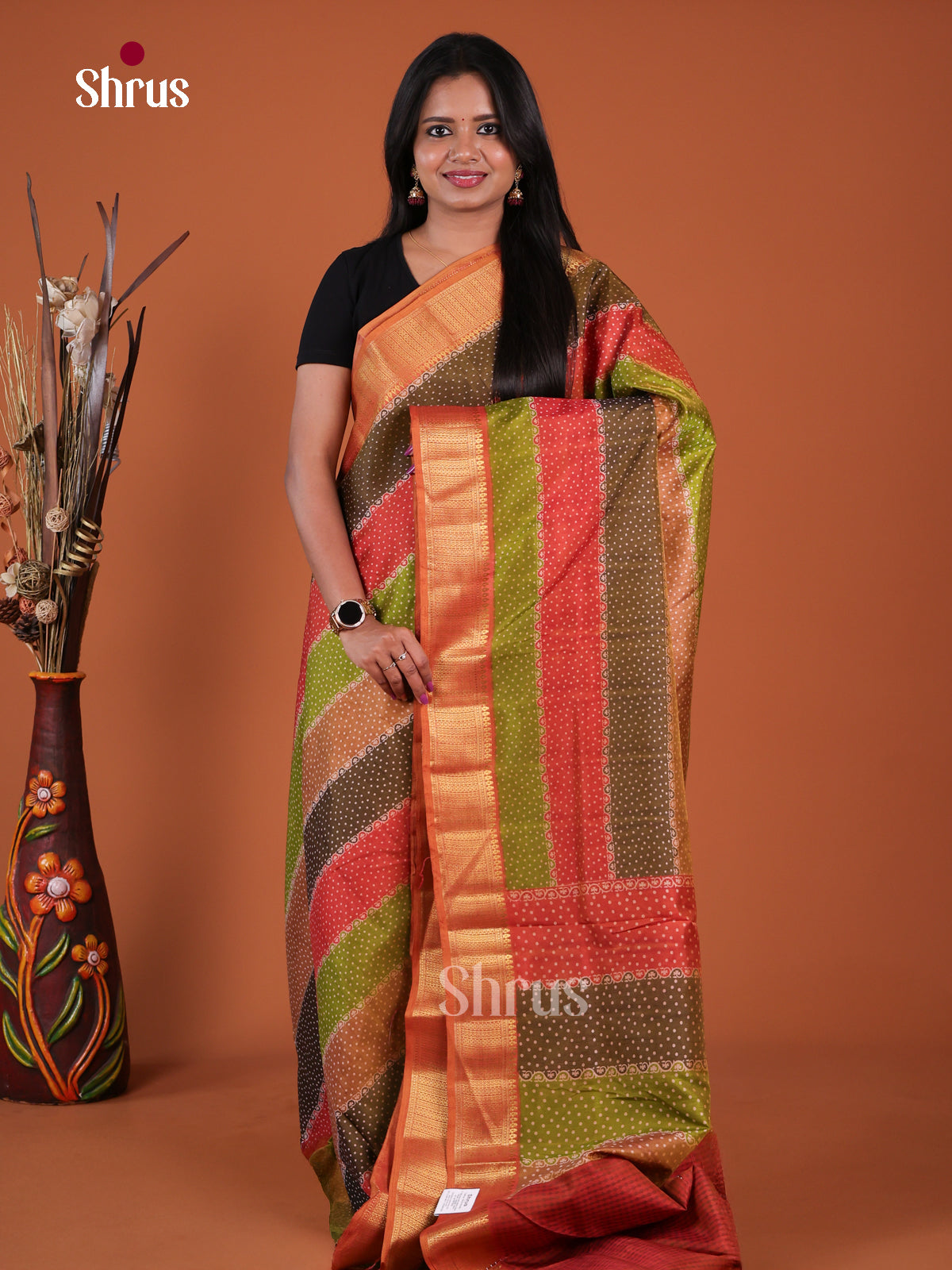 Semi Patola Saree - EH04055
