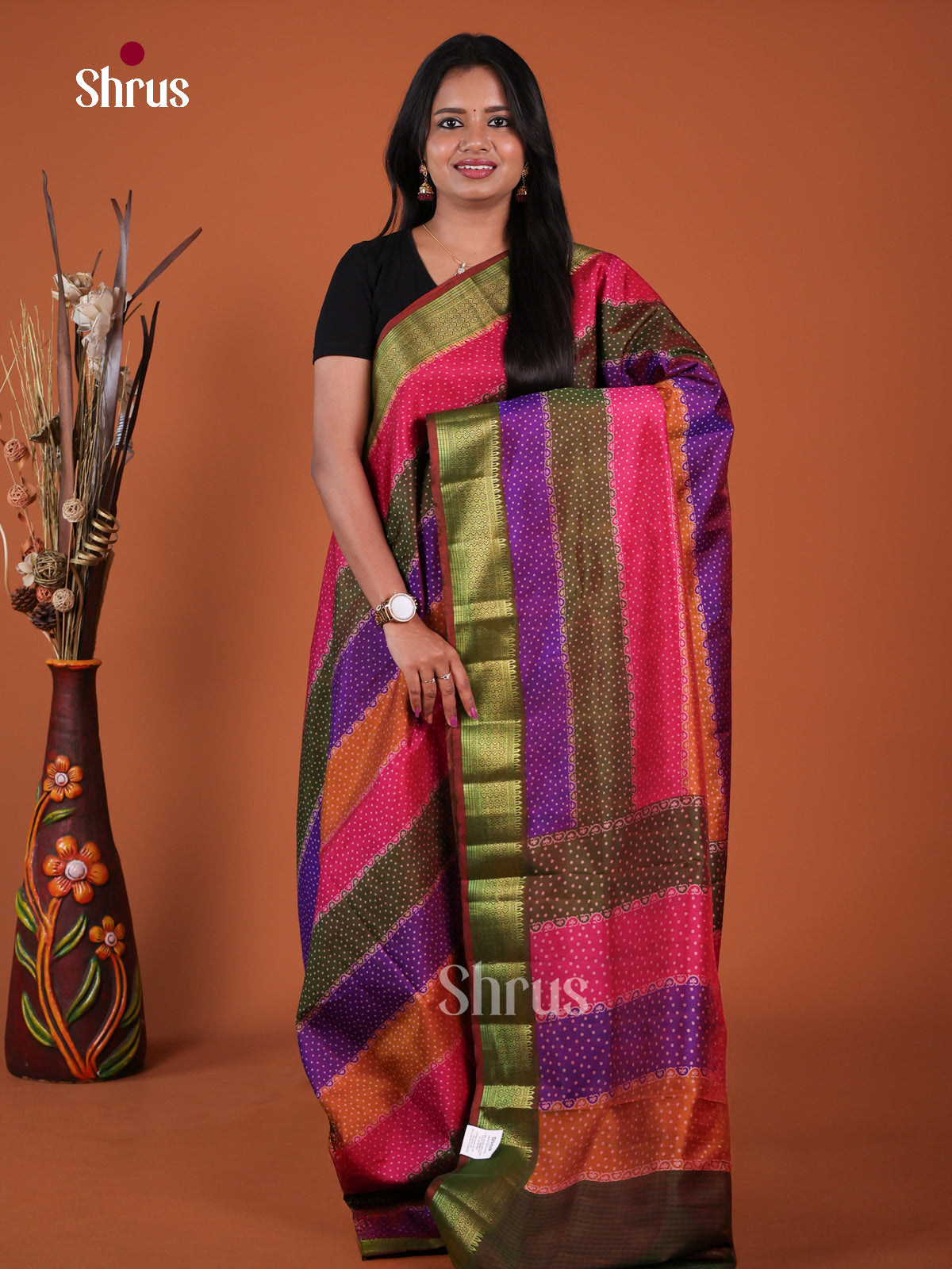 Semi Patola Saree - EH04057