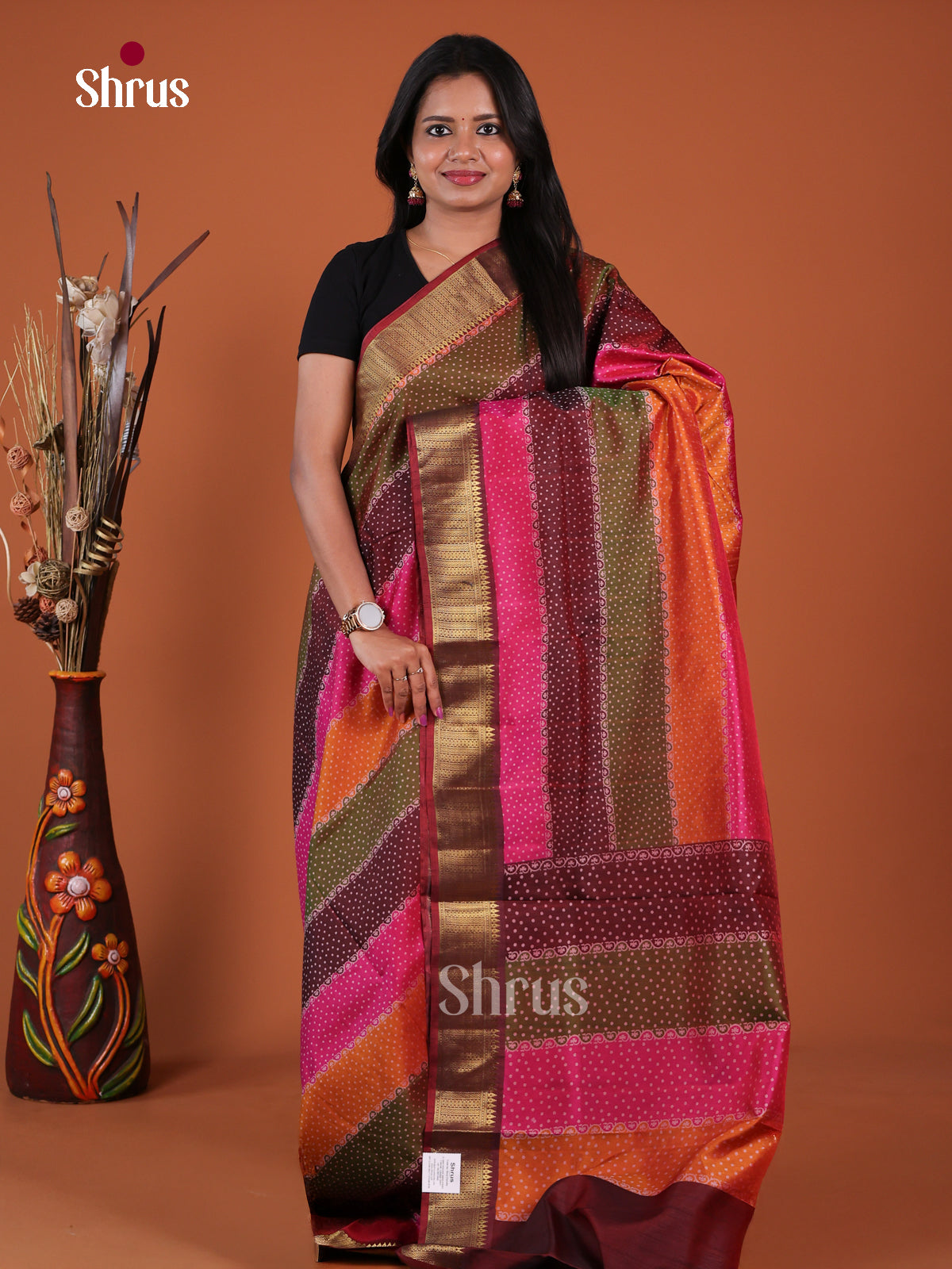 Semi Patola Saree - EH04059