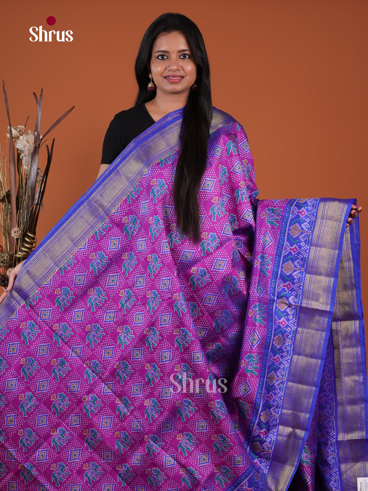 Semi Patola Saree - EH04066