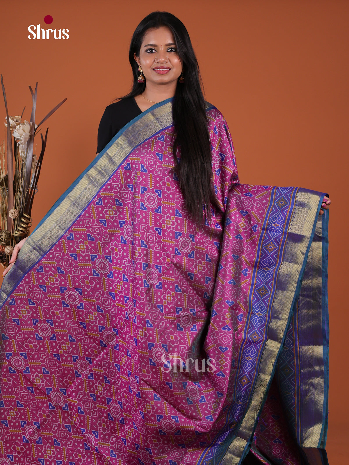 Semi Patola Saree - EH04067