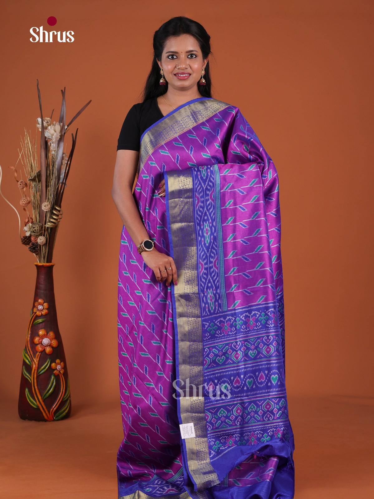 Semi Patola Saree - EH04069