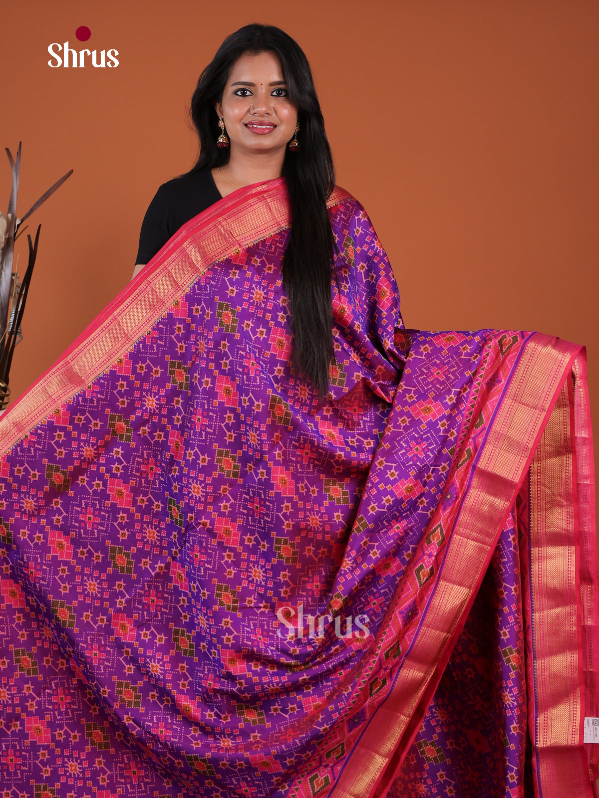 Semi Patola Saree - EH04073