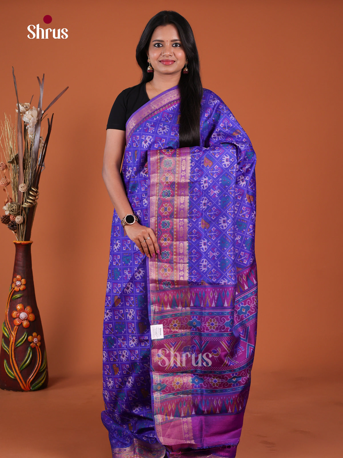 Semi Patola Saree - EH04081