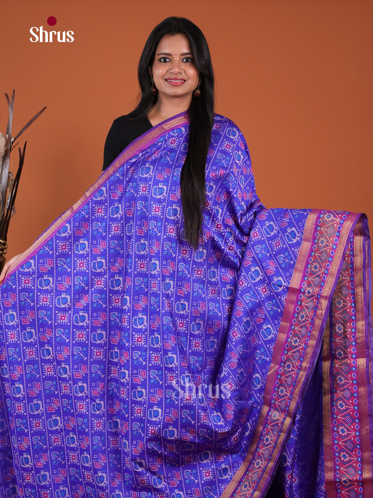 Semi Patola Saree - EH04083