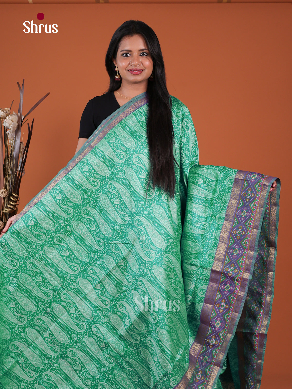 Semi Patola Saree - EH04090