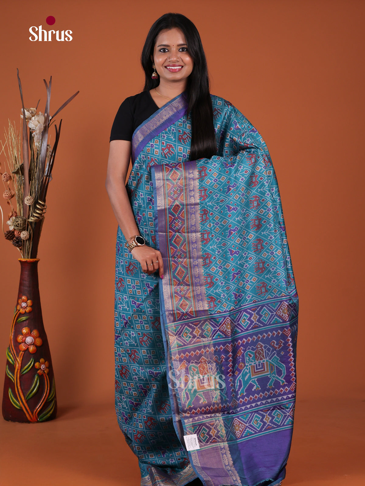Semi Patola Saree - EH04093