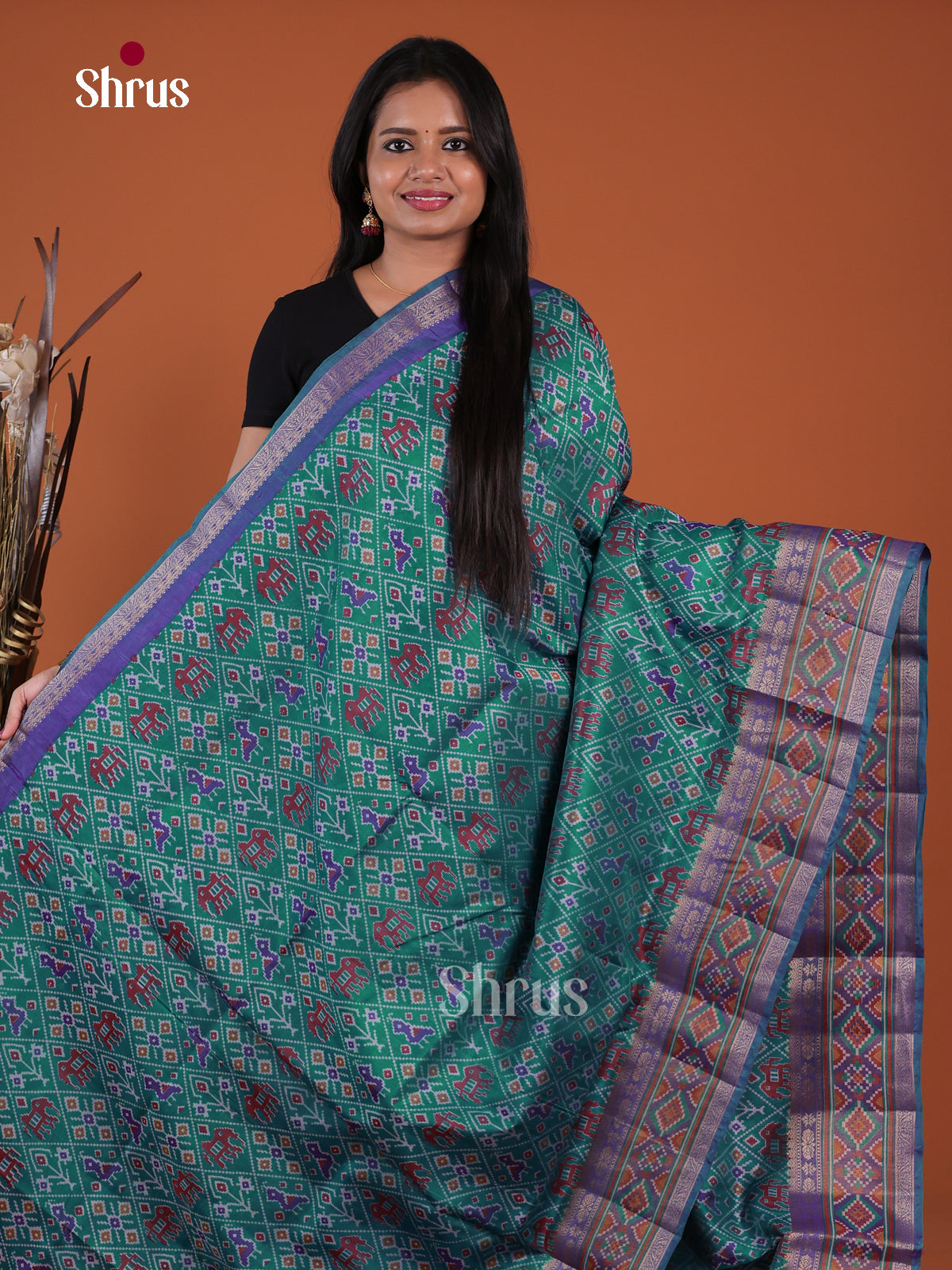 Semi Patola Saree - EH04093