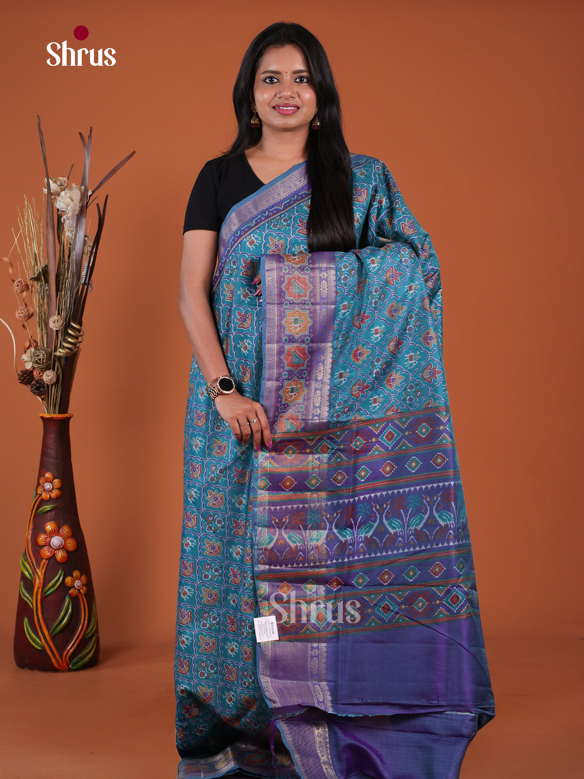 Semi Patola Saree - EH04094
