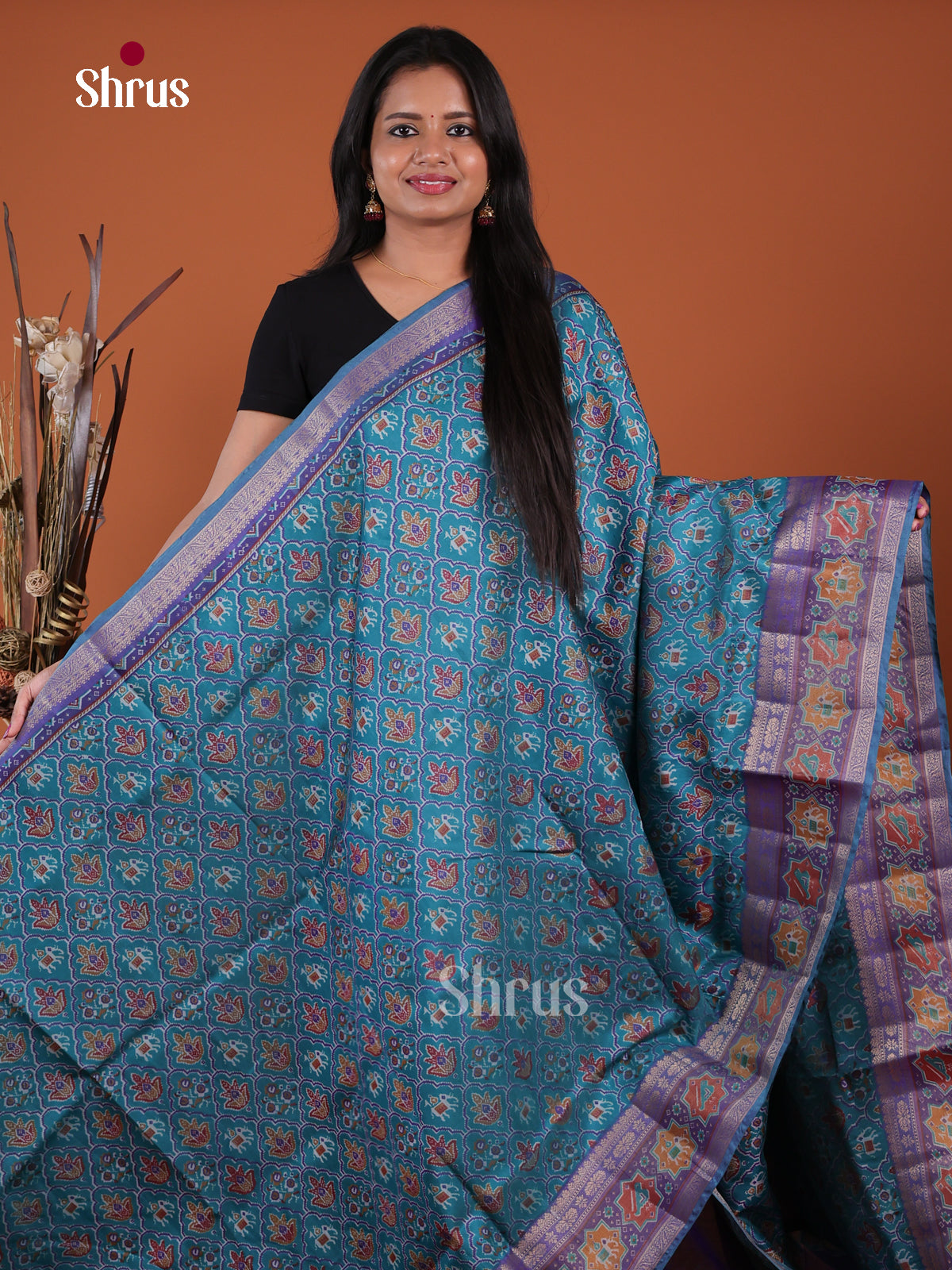 Semi Patola Saree - EH04094