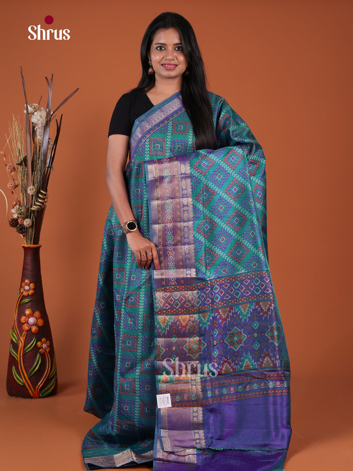 Semi Patola Saree - EH04103