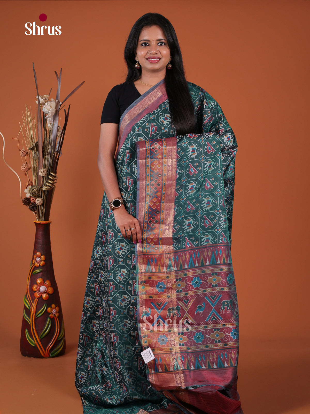 Semi Patola Saree - EH04106