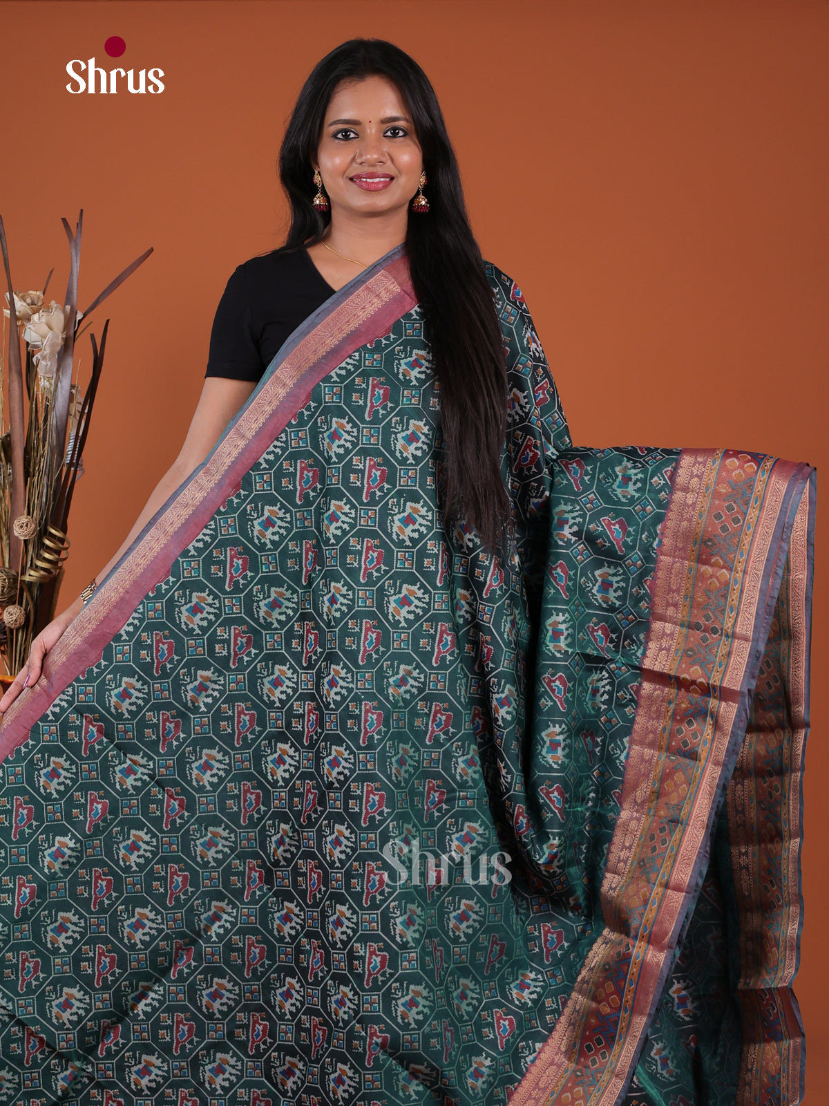 Semi Patola Saree - EH04106