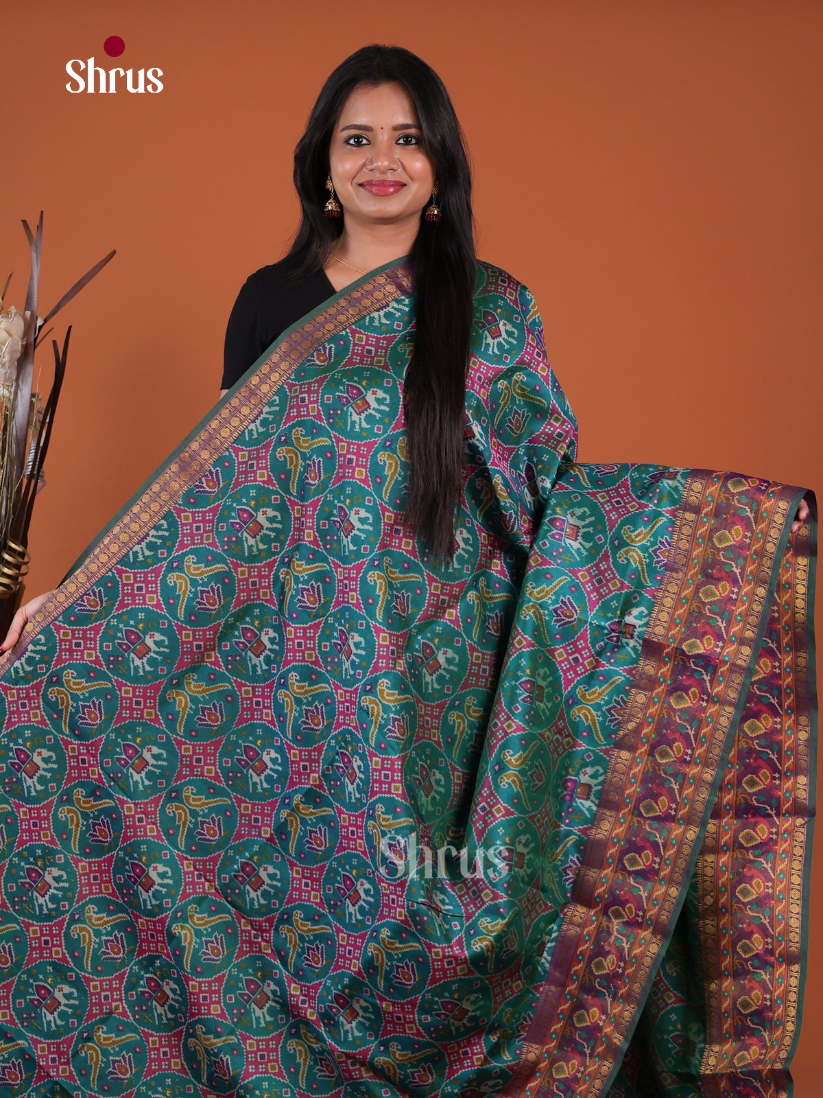 Semi Patola Saree - EH04109
