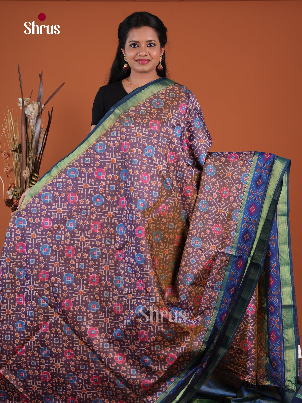 Semi Patola Saree - EH04121