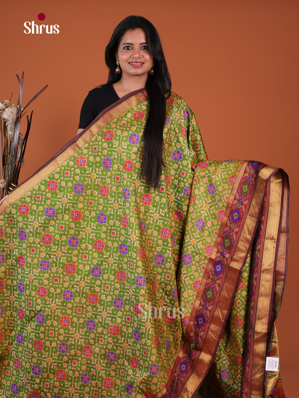 Semi Patola Saree - EH04125
