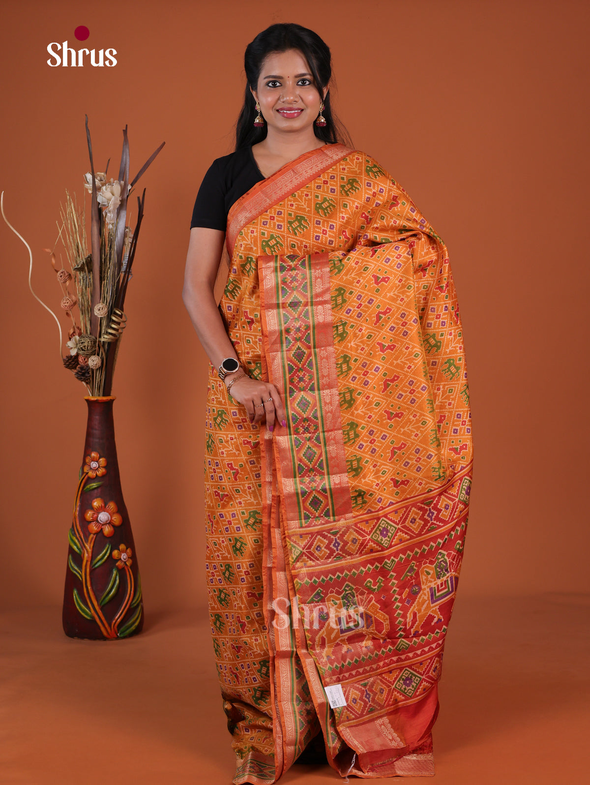 Semi Patola Saree - EH04139