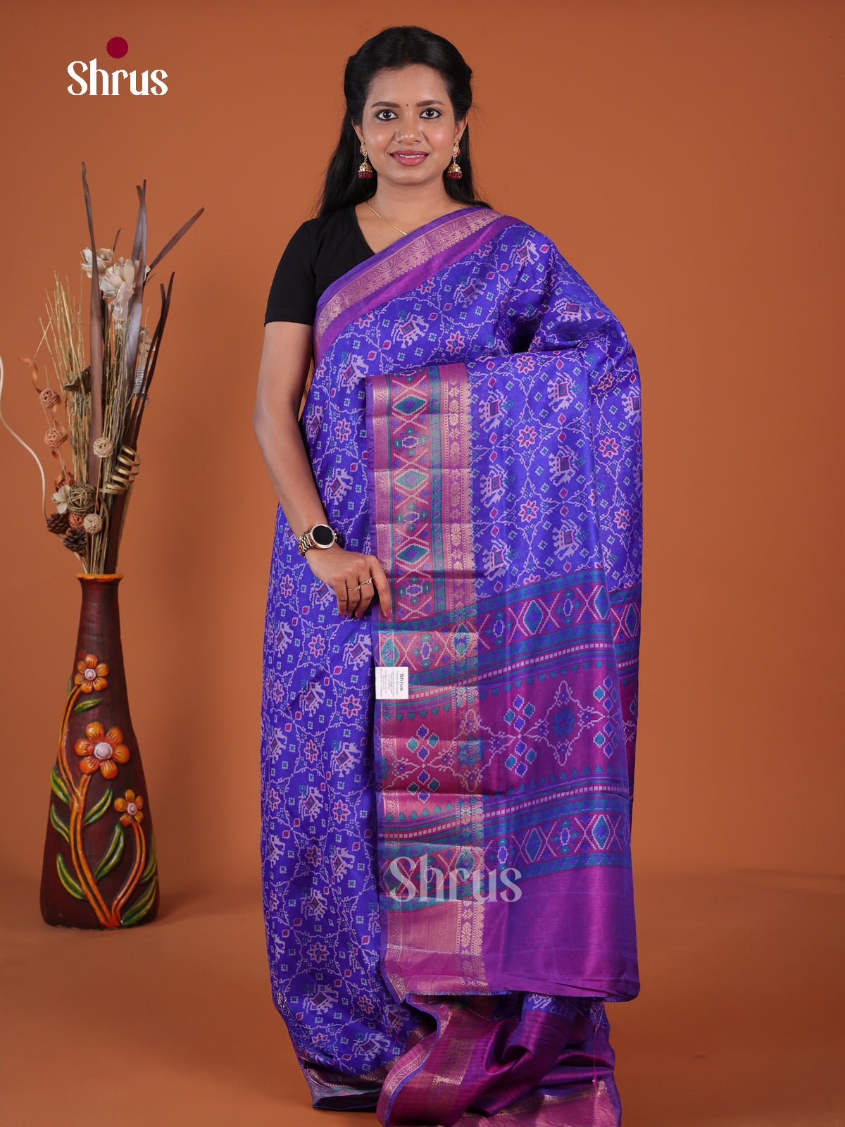 Semi Patola Saree - EH04141