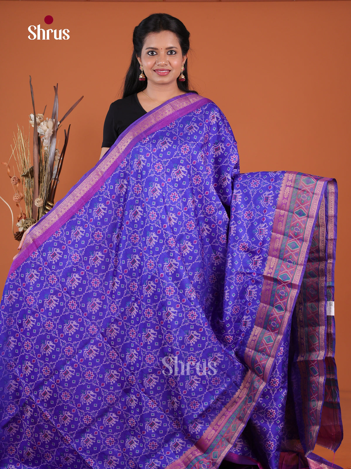 Semi Patola Saree - EH04141