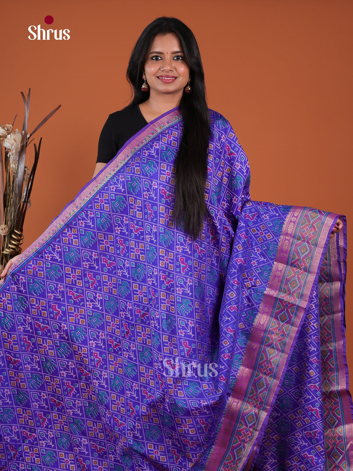 Semi Patola Saree - EH04144