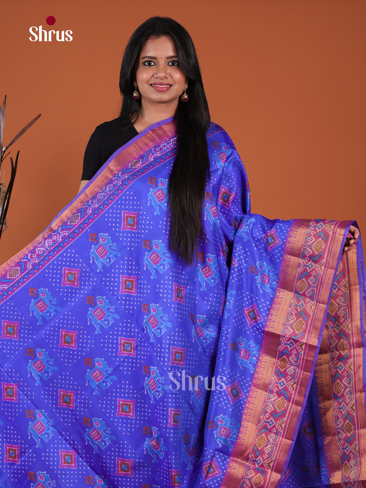Semi Patola Saree - EH04149