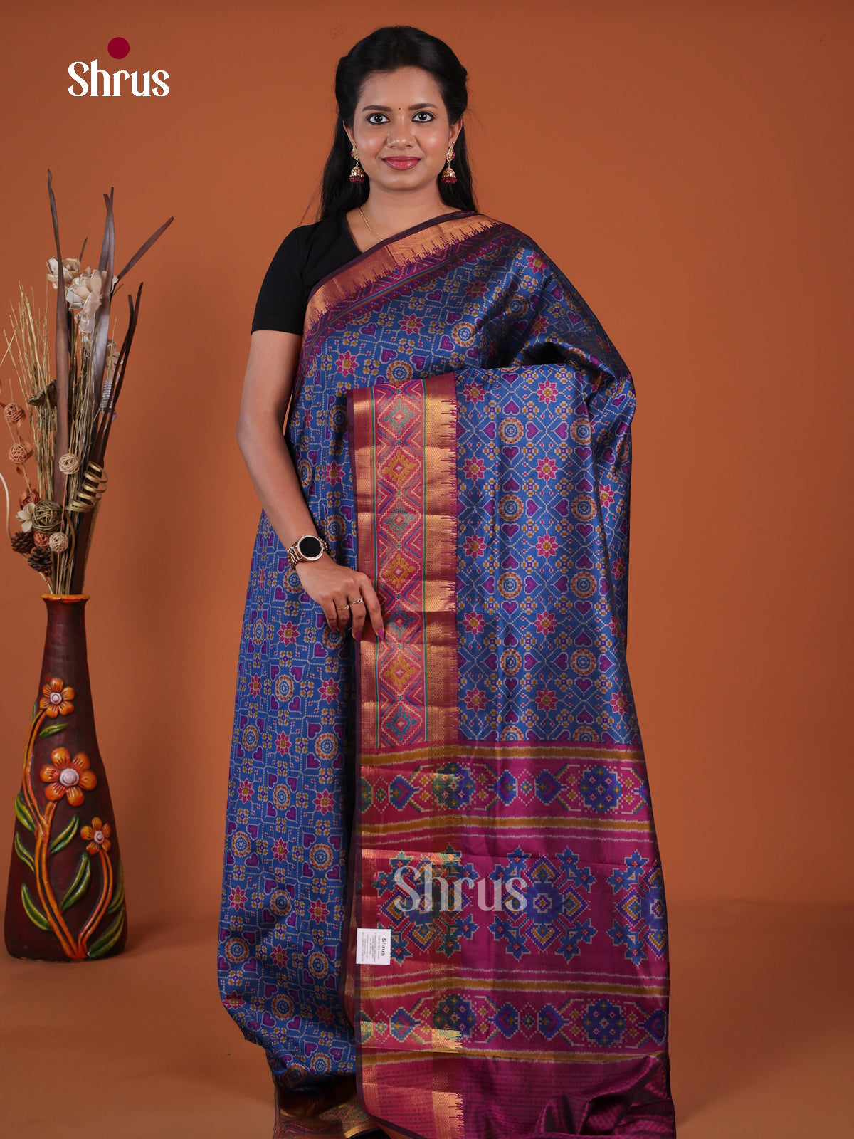 Semi Patola Saree - EH04150