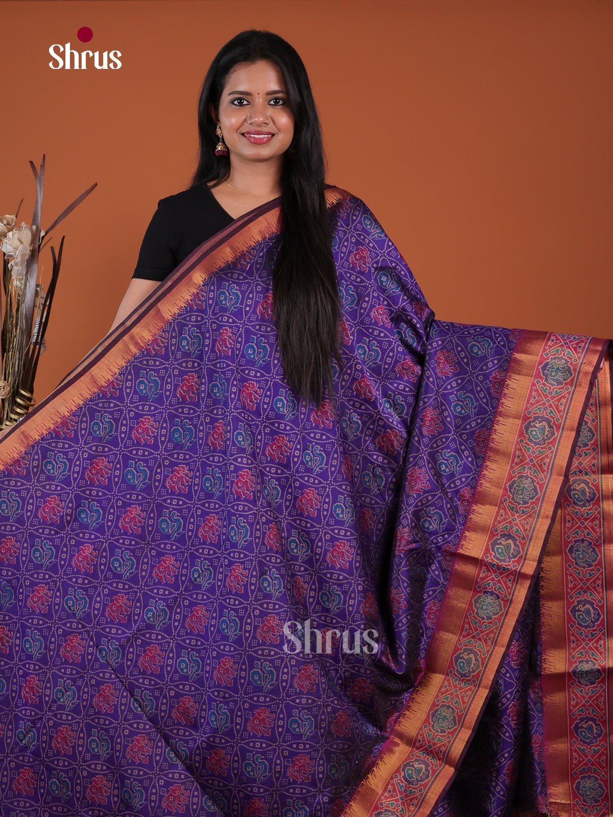 Semi Patola Saree - EH04151
