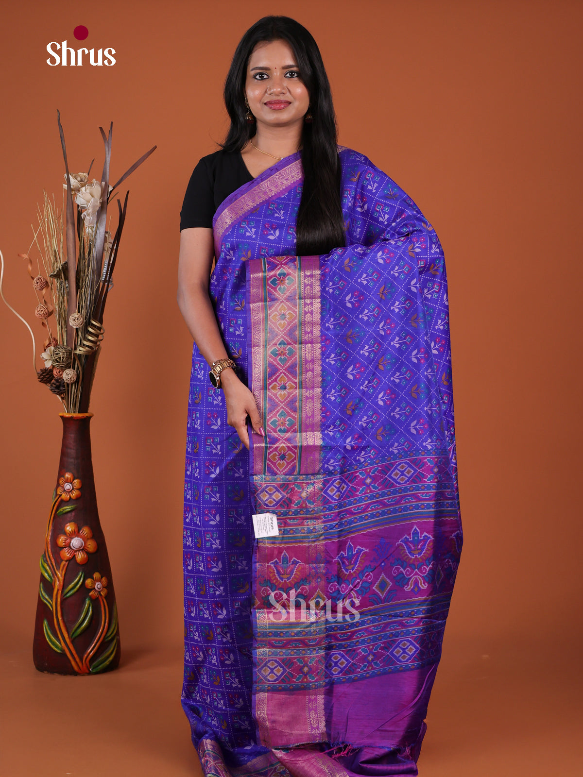Semi Patola Saree - EH04152