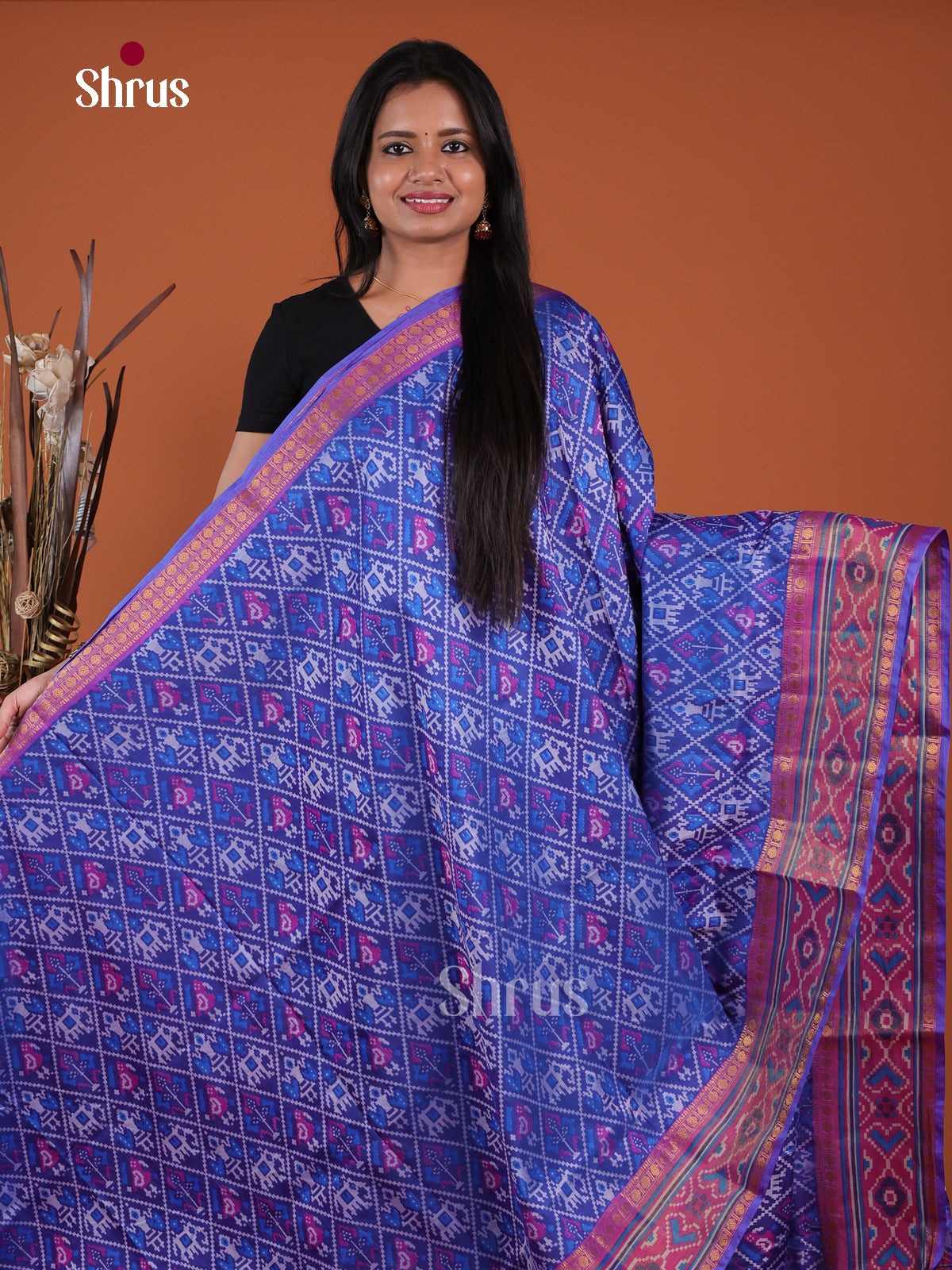 Semi Patola Saree - EH04153