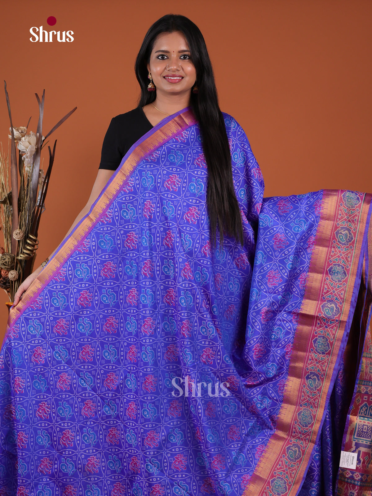 Semi Patola Saree - EH04154
