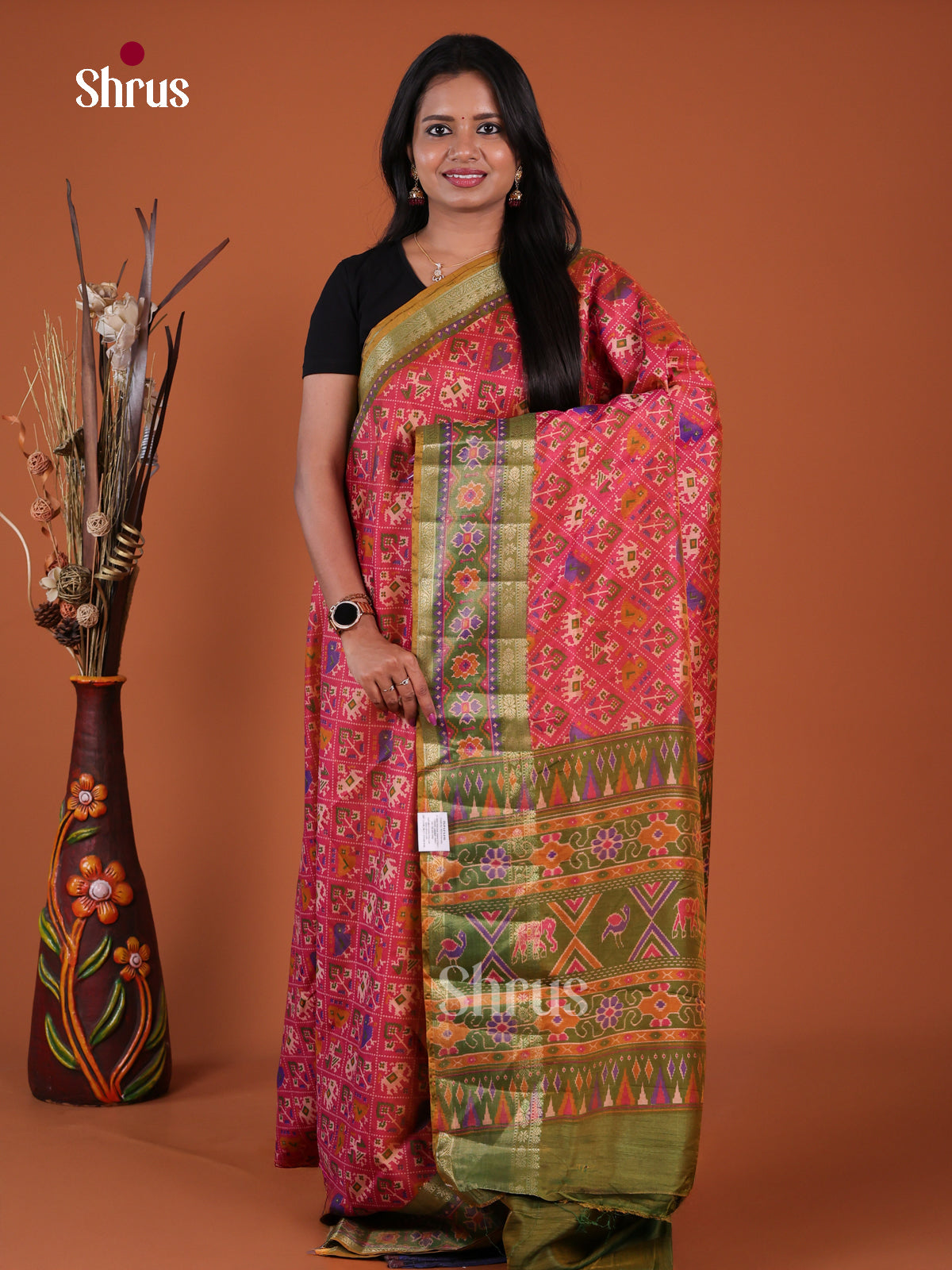 Semi Patola Saree - EH04163