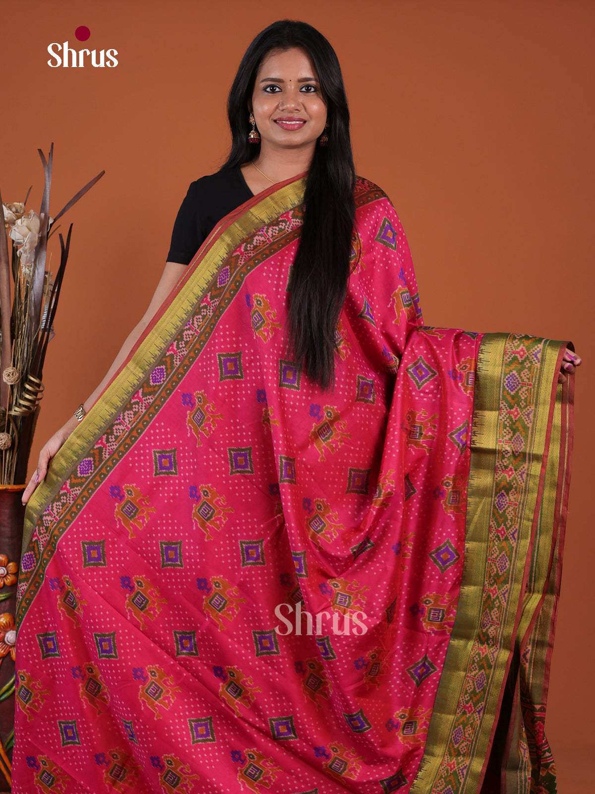 Semi Patola Saree - EH04174