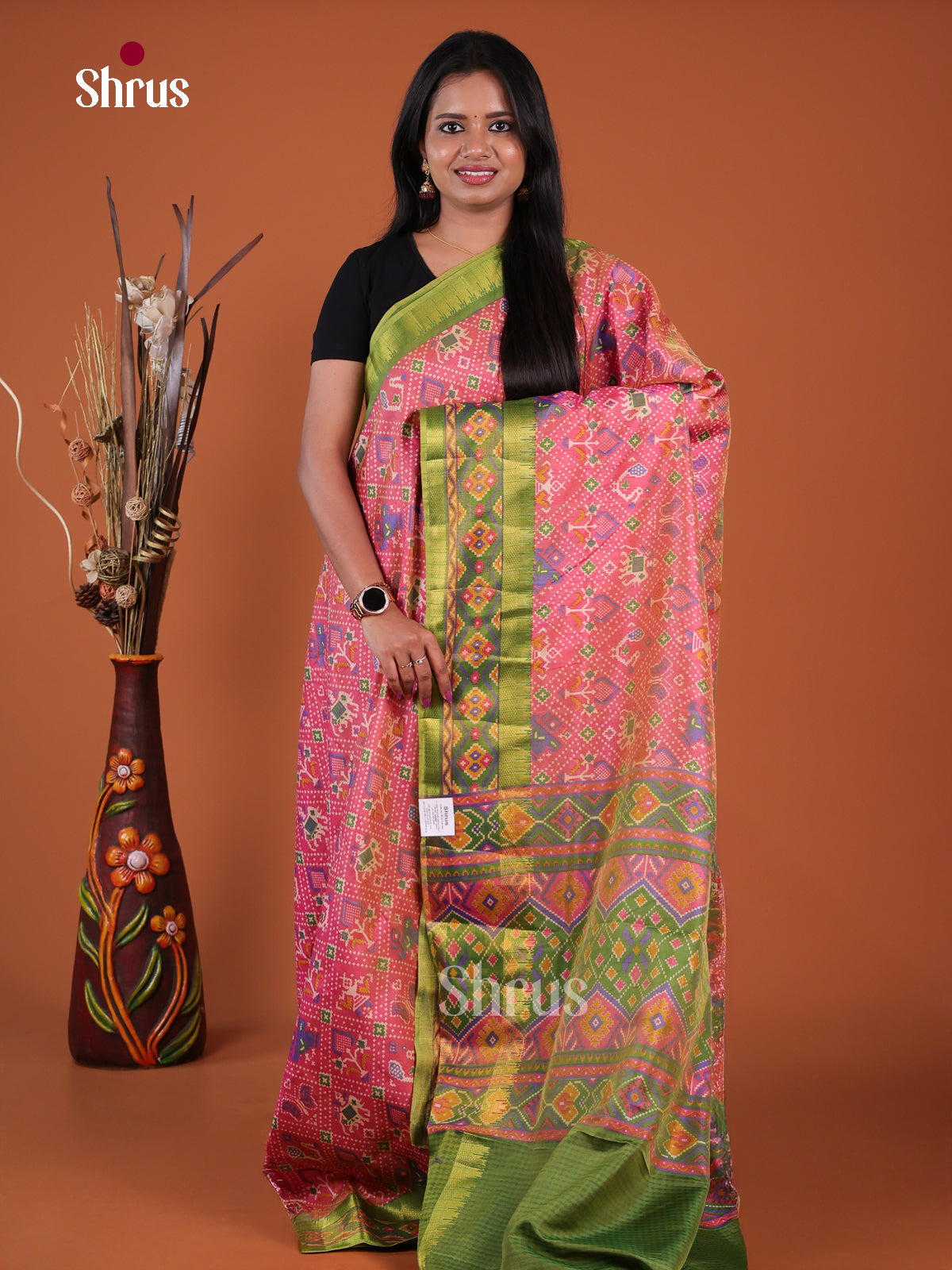 Semi Patola Saree - EH04175