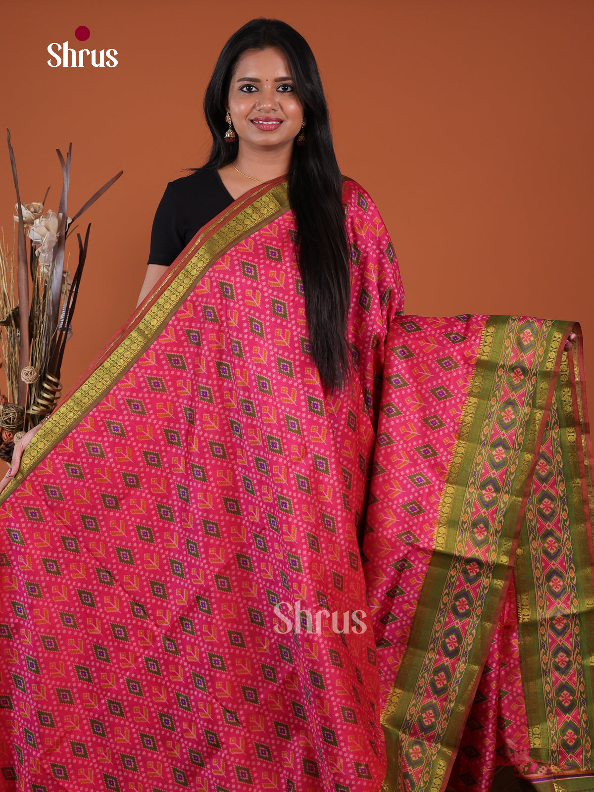 Semi Patola Saree - EH04178